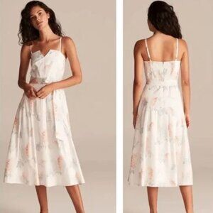 NWT Rebecca Taylor Hydrangea Bow Dress (Sz 0)